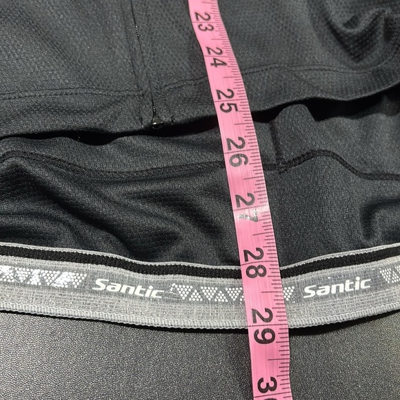 Santic Race Fit Cycling,full zip,3 rear pocket short sleeve,run,hike jersey - Picture 9 of 14